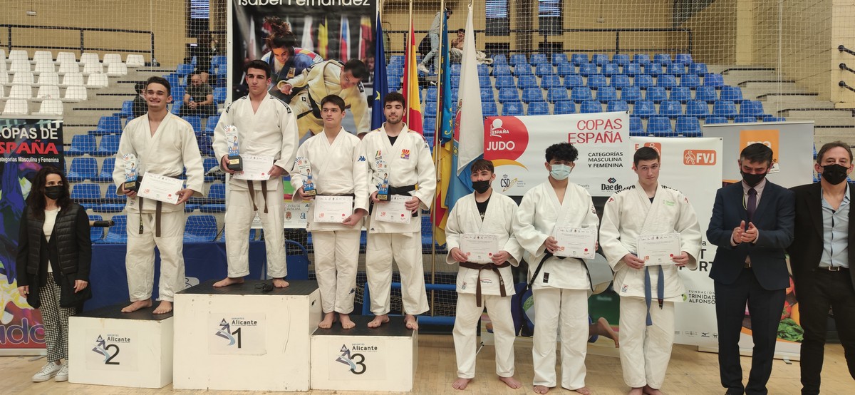 3 medallas en la Copa de España de Judo Cadete de Alicante. 12-03-22